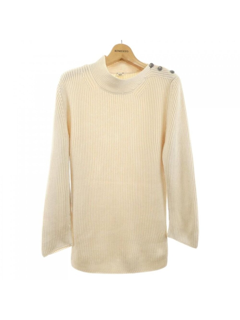Hermes Knit Sweater White
